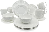 by inspire Dining set Cross, 16 pieces - Dish Set