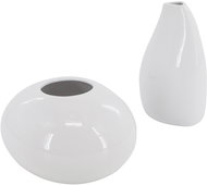 by inspire Vase 'Stone' 18x15x10cm, Set of 2 - Vase