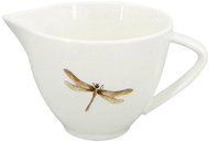 by inspire Porcelain milk jug Dragonfly 150 ml, green / brown - Container