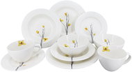 by inspire Porcelánová souprava Croft Spring - talíře, misky, hrnky - 10 ks - Jídelní sada