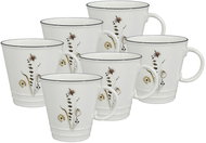 by inspire Porcelain mug Nostalgie Meadow, 350 ml, set of 6 - Kit