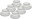 Of 6 pcs - Presso cup Alba Dash, 90 ml