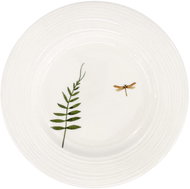 by inspire Porcelain dessert plate Croft Dragonfly 20,5 cm, green / brown - Plate