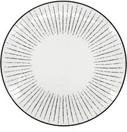 by inspire Linea Dash Shallow porcelain plate, diameter 27 cm - Plate