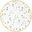 Linea Botanic Porcelain dessert plate, diameter 19 cm