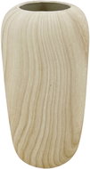 by inspire Ceramic vase Selva 12,5 × 12,5 × 24,5 cm, wood decor - Vase
