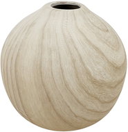 by inspire Ceramic vase Ligna 20 × 20 × 17 cm, wood decor - Vase