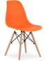 TEXTILOMANIE Pomerančová židle York Osaka - Jídelní židle