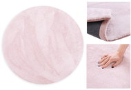 TEXTILOMANIE Kulatý růžový koberec Morko 80 cm - Koberec