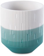 TEXTILOMANIE Turquoise ceramic bathroom organizer Fino - Organiser