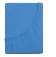 B. E. S. PETROVICE Terry bed sheet IDEAL, 90 × 200 cm, sky blue - Bedsheet