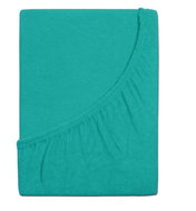 B. E. S. PETROVICE Terry bed sheet IDEAL, 180 × 200 cm, turquoise green - Bedsheet