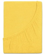 B. E. S. PETROVICE PERFECT terry sheet 90 × 200 cm, yellow - Bedsheet