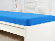 B. E. S. PETROVICE PERFECT terry sheet 90 × 200 cm, royal blue - Bedsheet