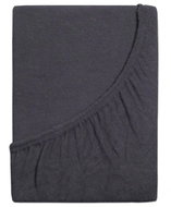 B. E. S. PETROVICE PERFECT terry sheet 90 × 200 cm, anthracite - Bedsheet