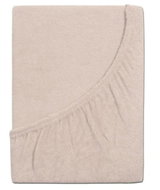 B. E. S. PETROVICE PERFECT terry sheet 180 × 200 cm, brown coffee - Bedsheet