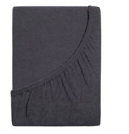 B. E. S. PETROVICE PERFECT terry sheet 180 × 200 cm, anthracite - Bedsheet