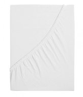 B. E. S. PETROVICE Jersey cotton sheet IDEAL 180 × 200 cm, white - Bedsheet