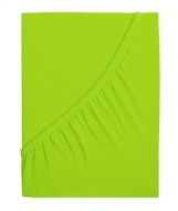 B. E. S. PETROVICE Jersey combed cotton sheet MAKO 90 × 200 cm, light green - Bedsheet