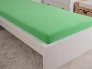 B. E. S. PETROVICE Jersey combed cotton sheet MAKO 180 × 200 cm, spring green - Bedsheet