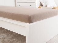 B. E. S. PETROVICE JERSEY children's sheet 70 × 140 cm, brown walnut - Bedsheet