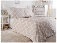 B. E. S. - Petrovice Linen included Microfiber 140x200 - Hosta - Bed Linen