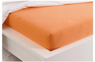 B. E. S. PETROVICE Jersey combed cotton sheet MAKO 120 × 200 cm, salmon - Bedsheet