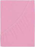 B.E.S. PETROVICE Prostěradlo Jersey česaná bavlna MAKO 160 × 200 cm, růžové - Prostěradlo