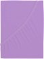 B.E.S. PETROVICE Prostěradlo Jersey česaná bavlna MAKO 120 × 200 cm, fialové - Prostěradlo