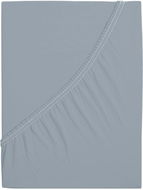 B.E.S. PETROVICE Prostěradlo Jersey česaná bavlna MAKO 200 × 220 cm, šedé - Prostěradlo