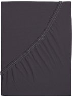 B.E.S. PETROVICE Prostěradlo Jersey česaná bavlna MAKO 120 × 200 cm, antracit - Prostěradlo