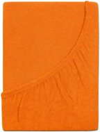B.E.S. – Petrovice, s.r.o. Prestieradlo Froté PERFECT – Sýta oranžová 200 × 220 - Plachta na posteľ