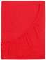 B.E.S. PETROVICE Prostěradlo Froté PERFECT 120 × 200 cm, červené - Prostěradlo