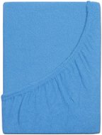 B.E.S. PETROVICE Prostěradlo Froté PERFECT 200 × 220 cm, nebesky modré - Prostěradlo