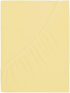 B.E.S. PETROVICE Protěradlo Jersey s elastanem LYCRA 90 × 200 cm, vanilková - Prostěradlo