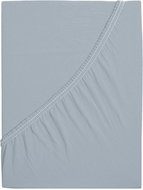 B.E.S. PETROVICE Protěradlo Jersey s elastanem LYCRA 160 × 200 cm, šedé - Bedsheet