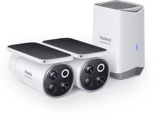 Baseus Security S1 Pro 3K (2er Set + Zentralstation) weiß - Kamerasystem - Hauptbild