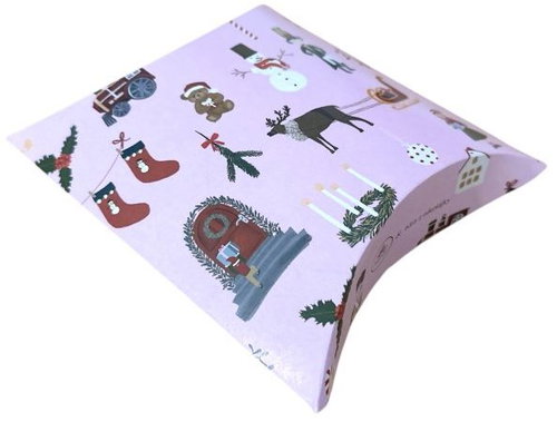 BE NICE EKO Box English Fairy Tale, pink, small, 3 pcs - Small Gift Box - Main image