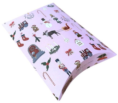 BE NICE ECO English Fairy Tale Box, pink, medium, 3 pcs - Small Gift Box - Main image