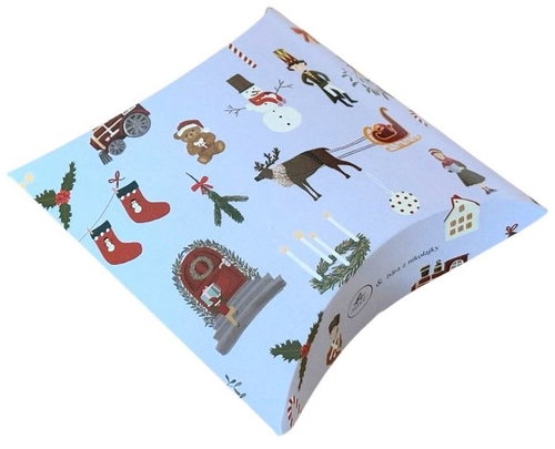 BE NICE EKO Box English Fairy Tale blue, small, 3 pcs - Small Gift Box - Main image