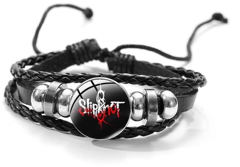 Predator Q1 Slipknot bőr karkötő - 6