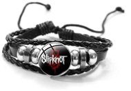 Bracelet Leather bracelet Slipknot - 3 - Náramek