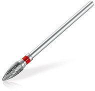 PROMED Carbide cutter 198443 small cone, red - Nail Drill