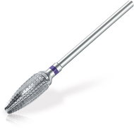 PROMED Carbide cutter 198445 cone, fine, purple - Nail Drill