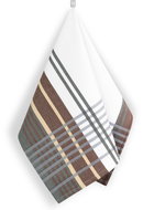 BELLATEX Towel 50 × 70 cm, 194B stripe grey-brown - Kitchen Towel