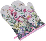 BELLATEX Ema Barbecue gloves 20 × 36 cm meadow flowers on overhead 2 pcs - Oven Mitt