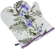 BELLATEX Gita Grilling Gloves 20 × 36 cm pansies 2 pcs - Oven Mitt