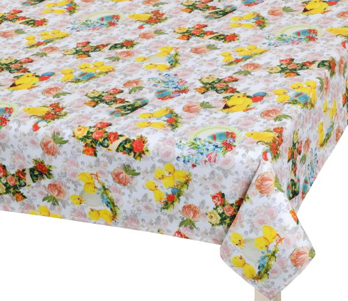 BELLATEX Tablecloth Ema 557 100 × 100 cm chicks - Tablecloth - Main image