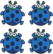 Coaster BELLATEX ladybug blue - Podtácek
