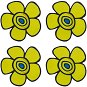 BELLATEX flower yellow - Coaster